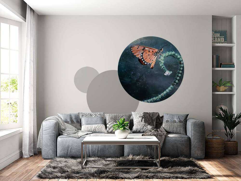 Papillon sur une branche
