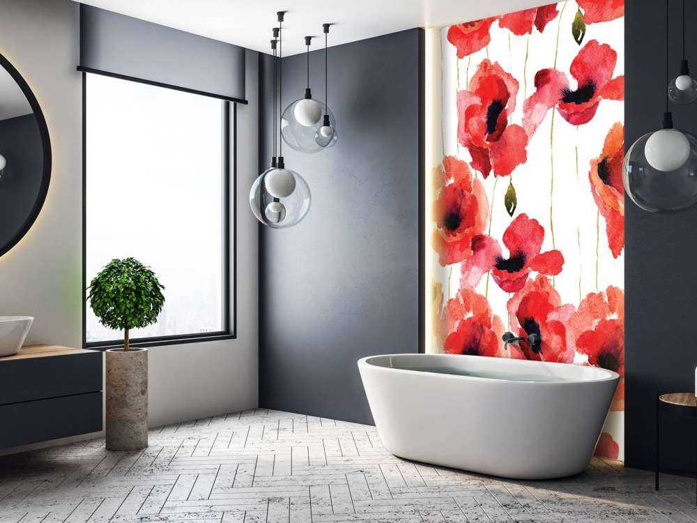 Des coquelicots à l'aquarelle