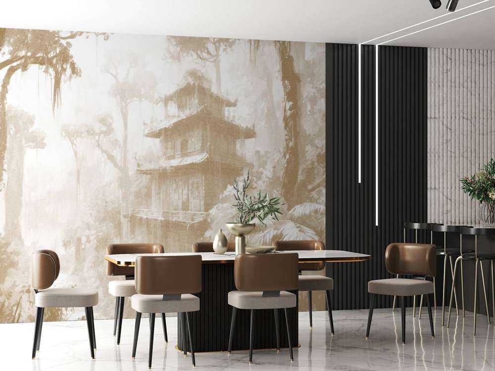 Cabane Cachée dans la Forêt Brumeuse, taupe