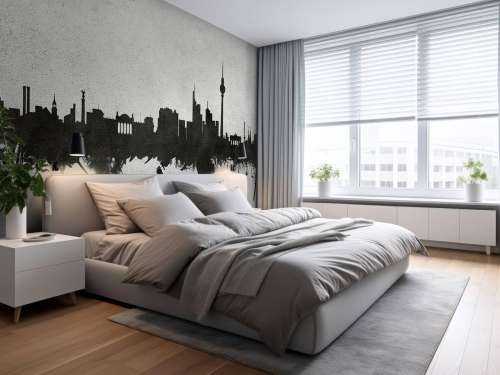 Aquarelle skyline, Berlin