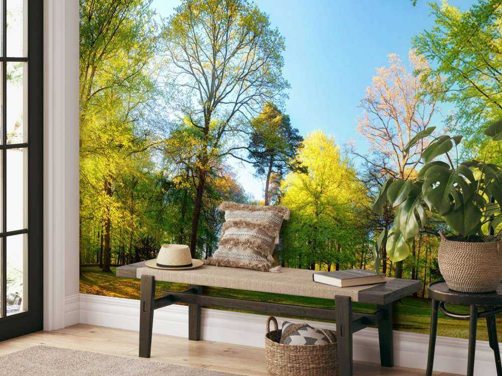 Paysage printanier