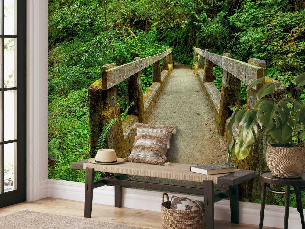 Pont dans la forêt
