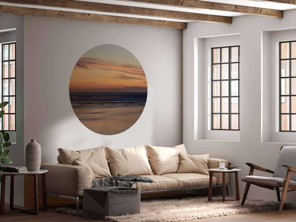 Coucher de soleil sur la côte