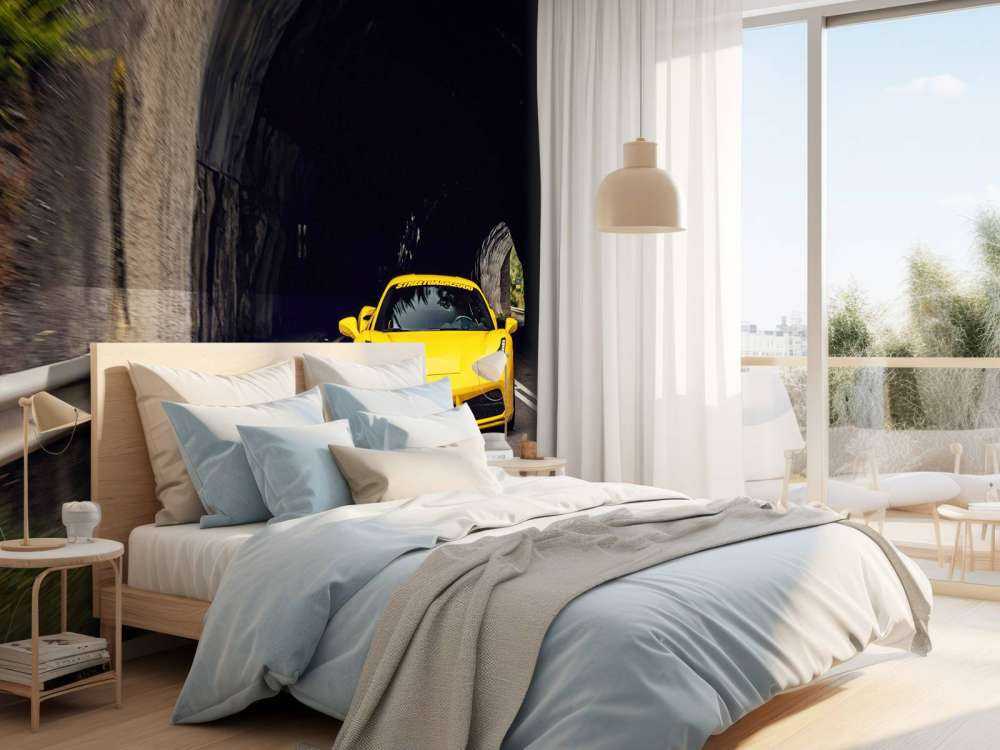 Ferrari 488 GTB sur route de montagne