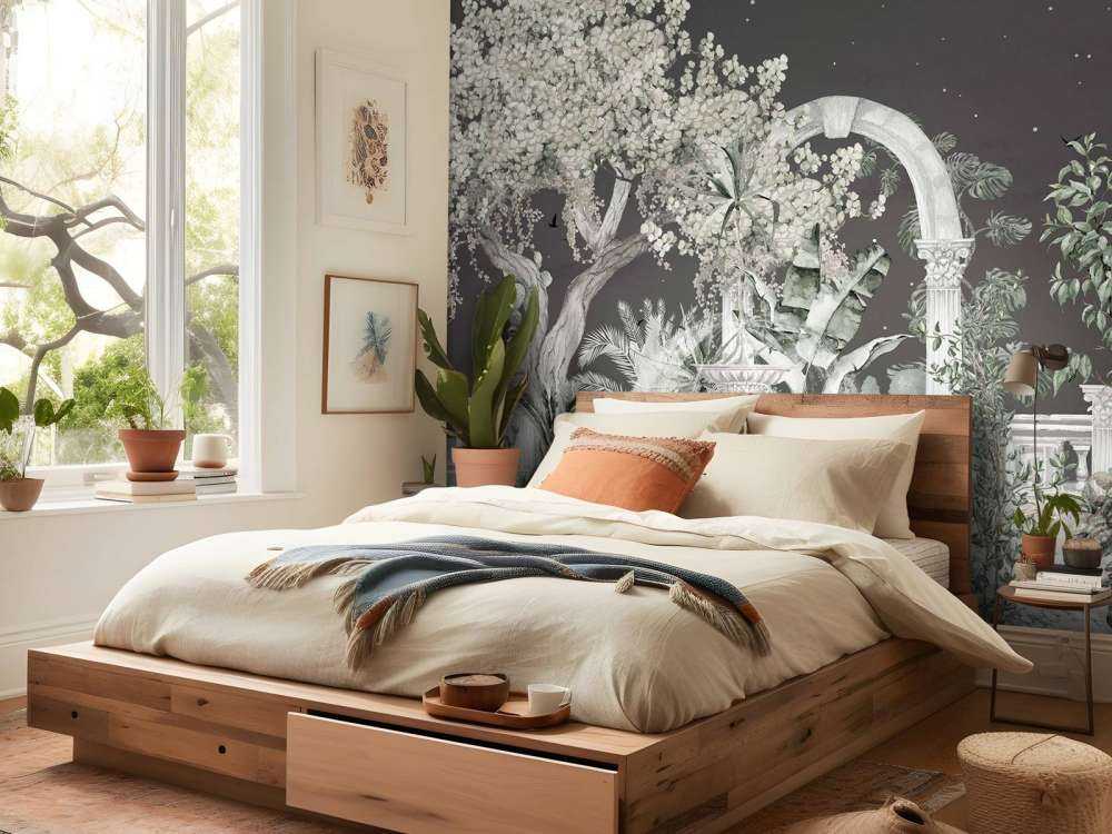 Jardin la nuit