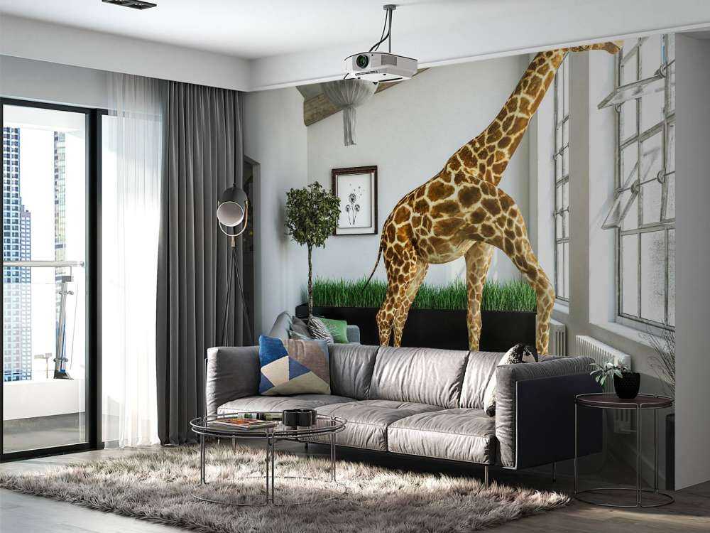 Girafe voyante