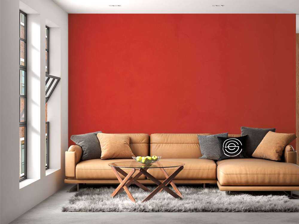 Béton rouge silex