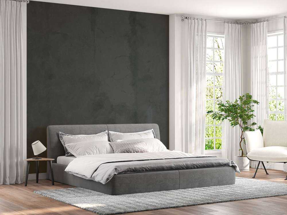 Béton noir olive