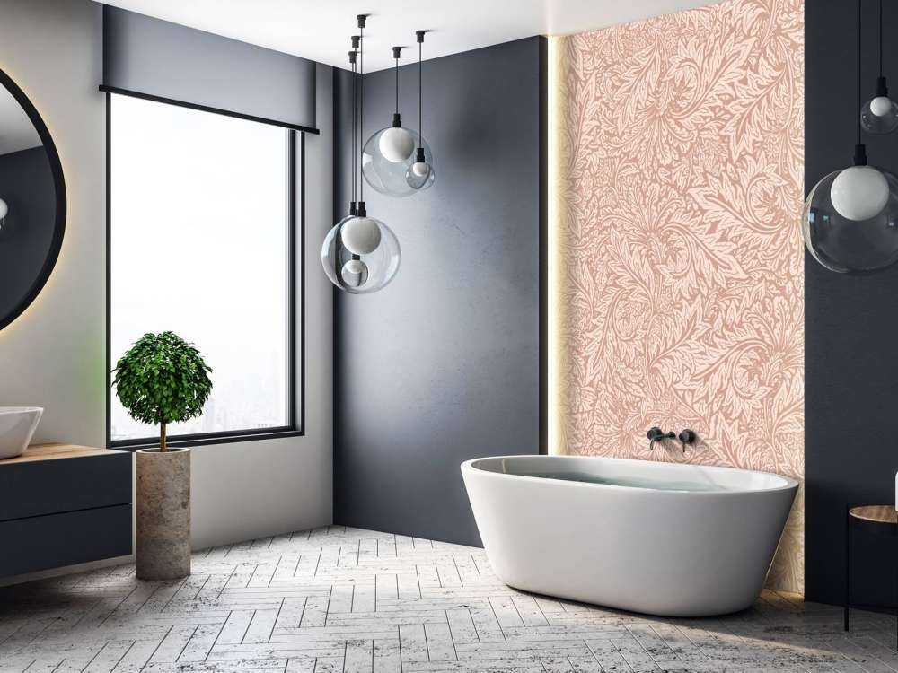 Morris Florals & Leaves - beige