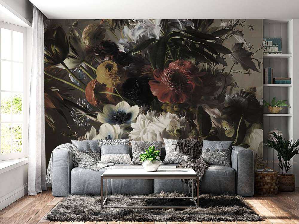 Grand Bouquet avec des Anémones