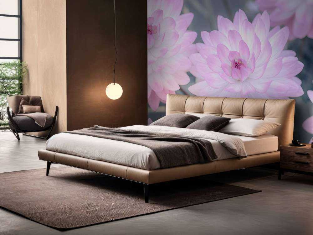 Fleur de dahlia rose