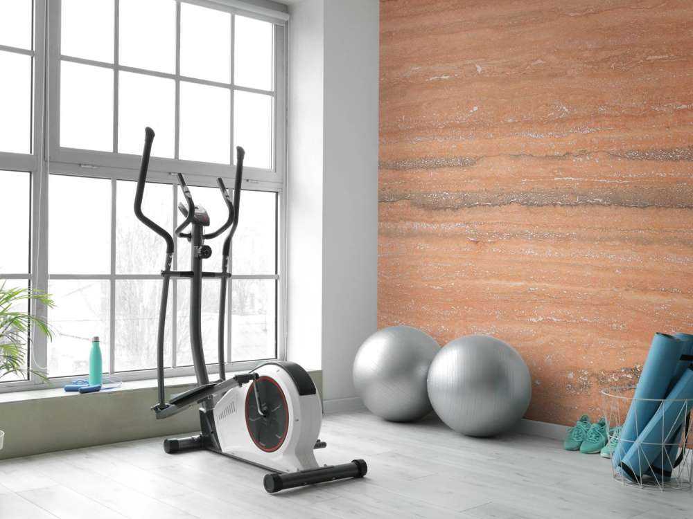 Marbre de couleur terracotta