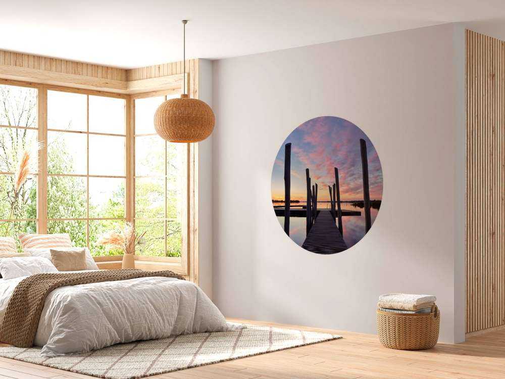 Lever de soleil au port de plaisance