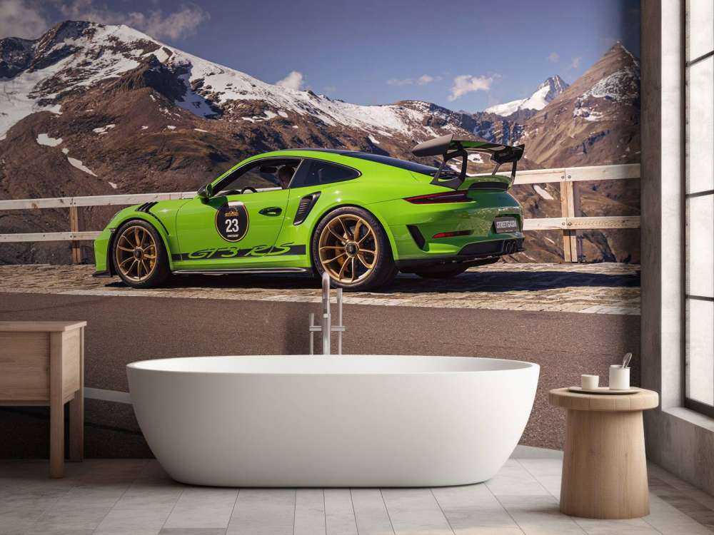 Porsche 911 GT3 RS dans les Alpes