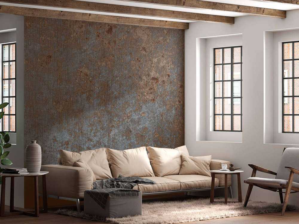 Structure couleur cuivre