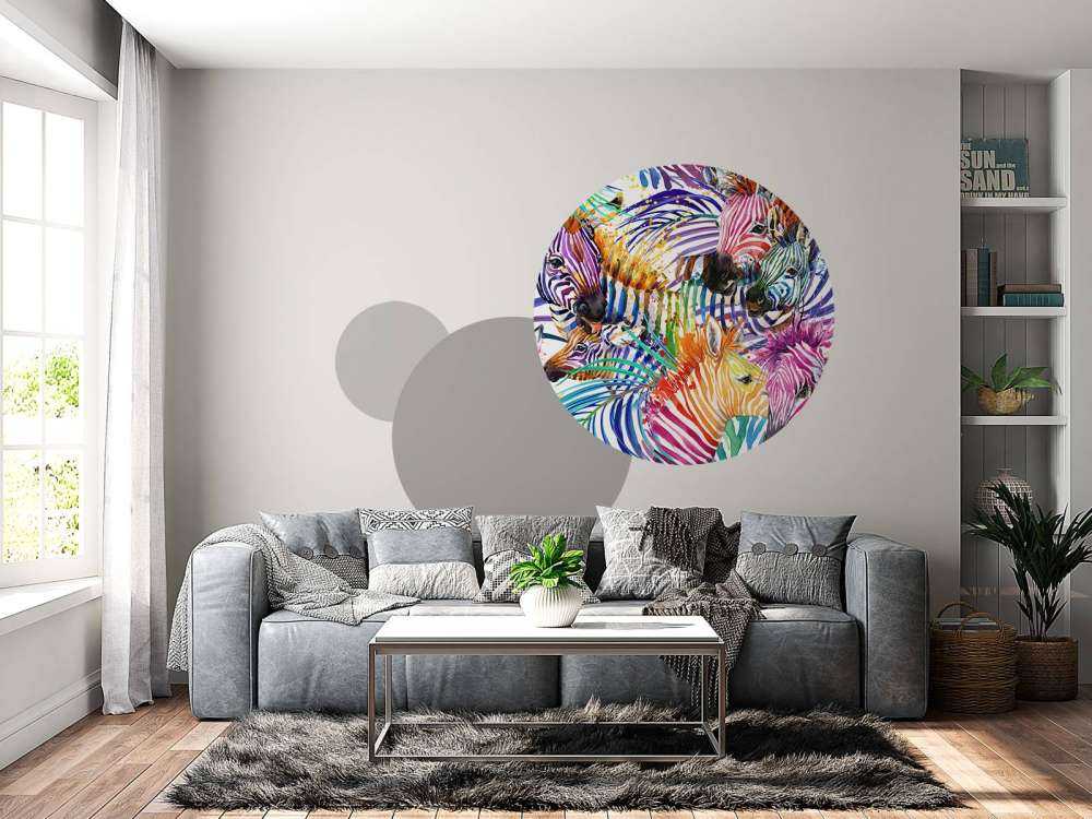Zèbres colorés