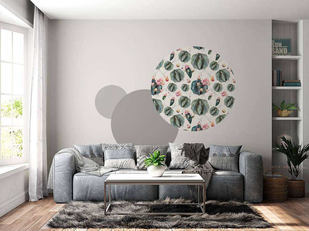 Cacti aux fleurs