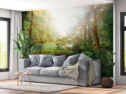 Lac dans la jungle