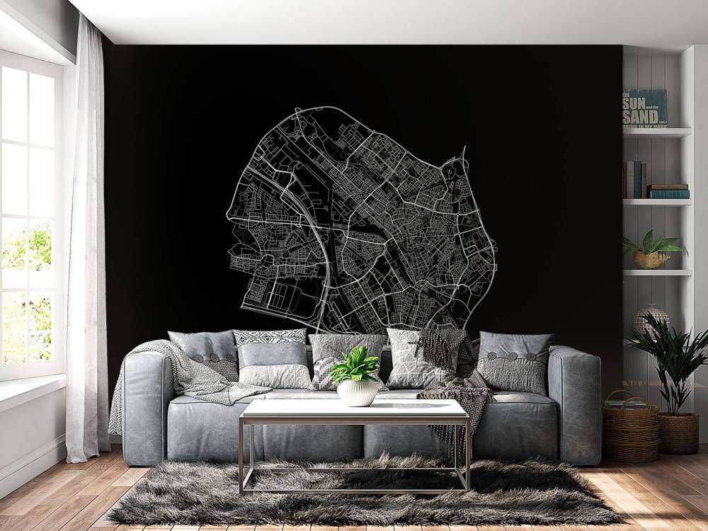 Carte d'Utrecht, noir