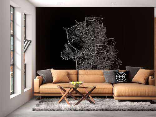 Carte d'Eindhoven, noir
