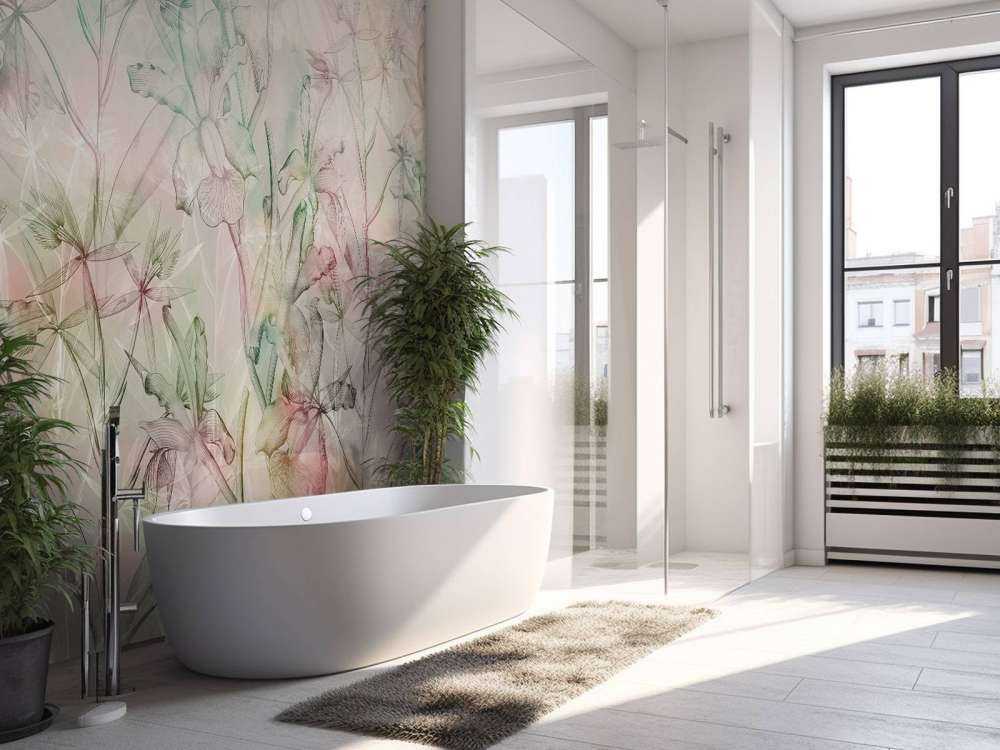 Mirage d'orchidées en pastels doux