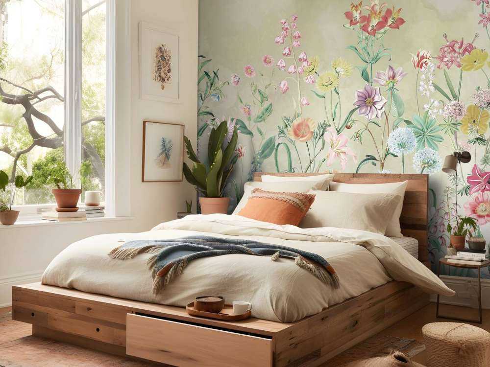 Symphonie de fleurs sauvages pastel
