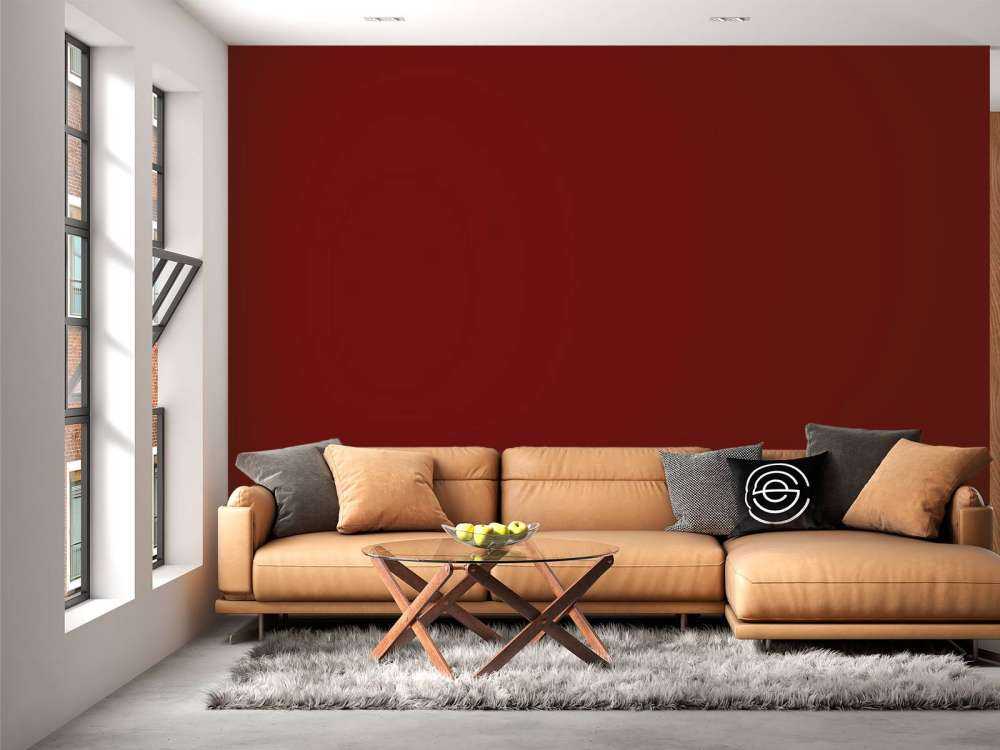 Rouge foncé brun