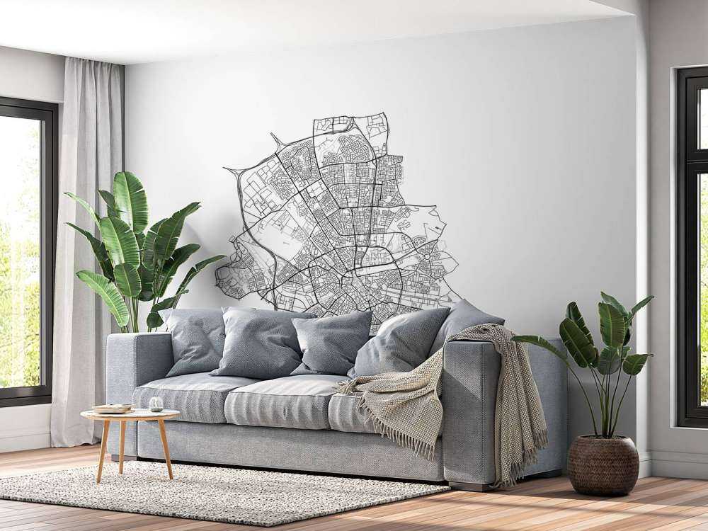 Carte d'Eindhoven, blanc