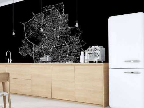 Carte d'Eindhoven, noir