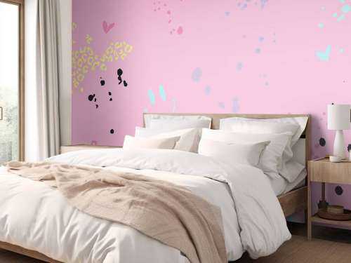 Pink splash