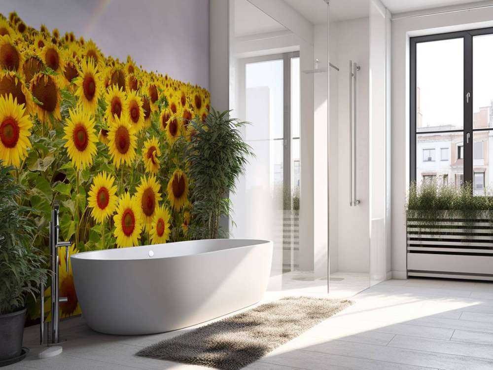 Champ de tournesols