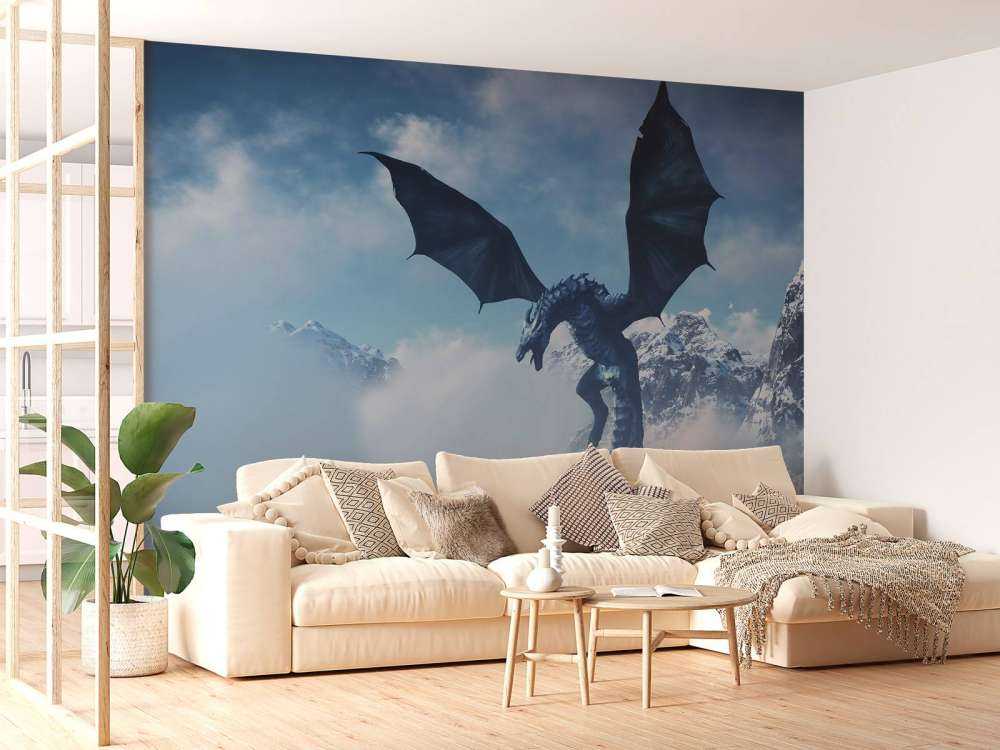 Dragon de glace volant