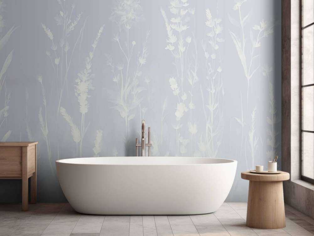 Lavande Clair Seamless Bleu Poussiéreux