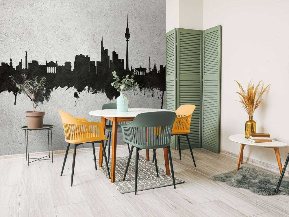 Aquarelle skyline, Berlin