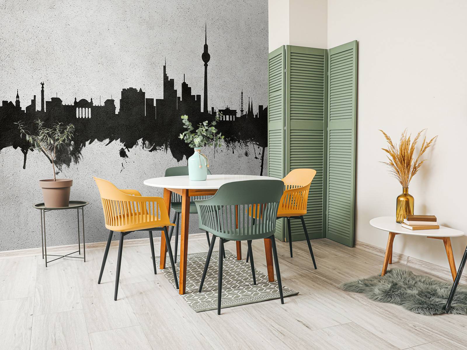 Aquarelle skyline, Berlin