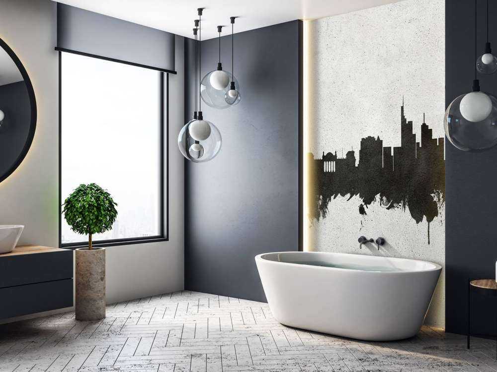 Aquarelle skyline, Berlin