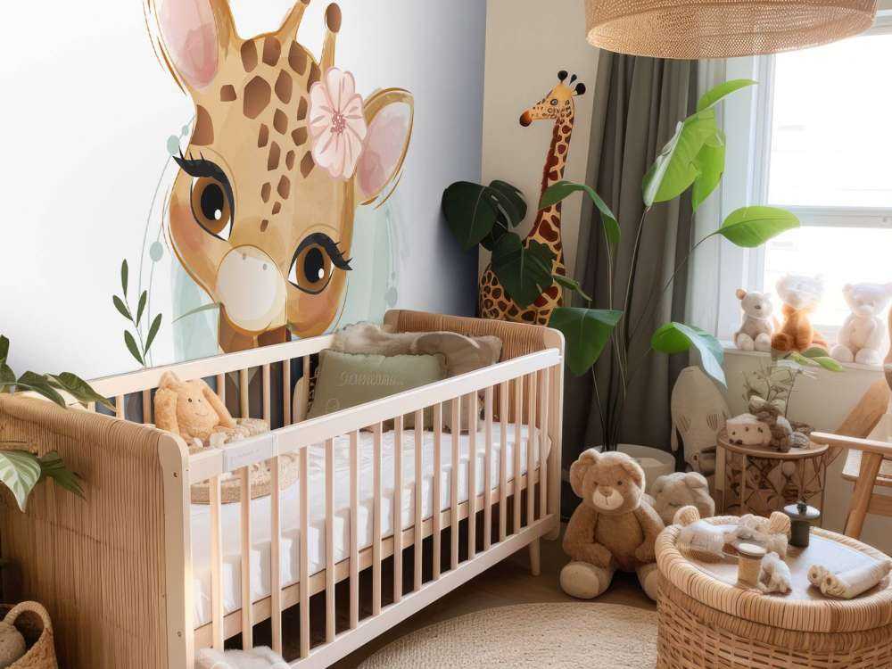 Bébé girafe