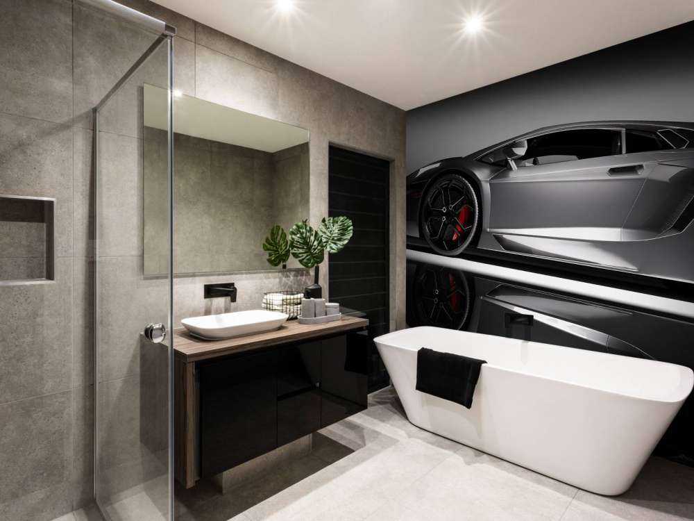 Lamborghini grise