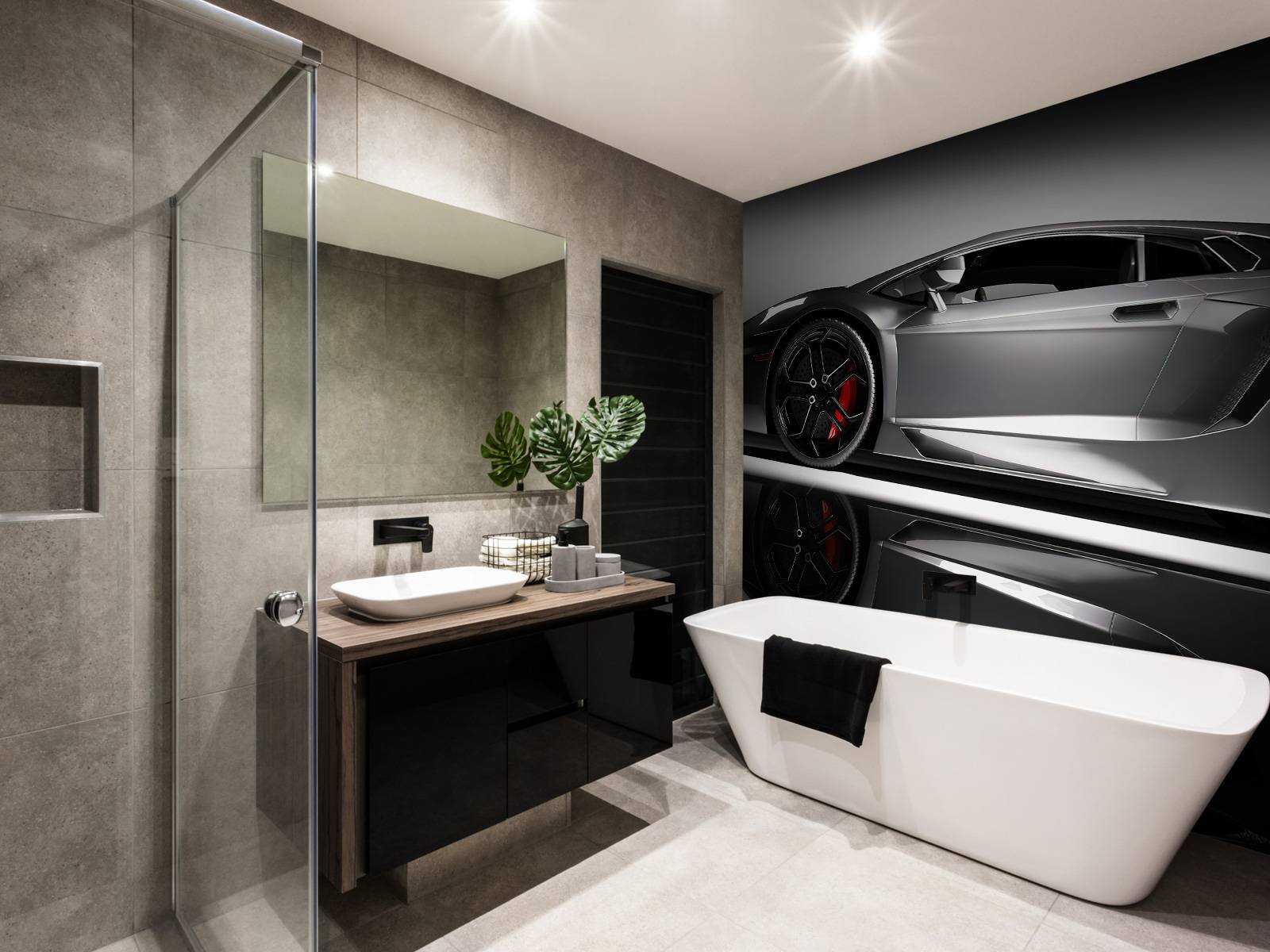 Lamborghini grise