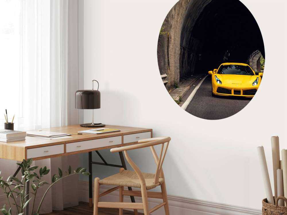 Ferrari 488 GTB sur route de montagne