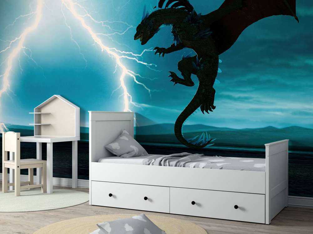 Dragon à l'orage
