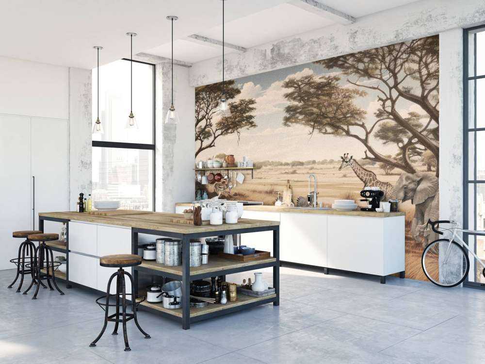 Paysage de safari