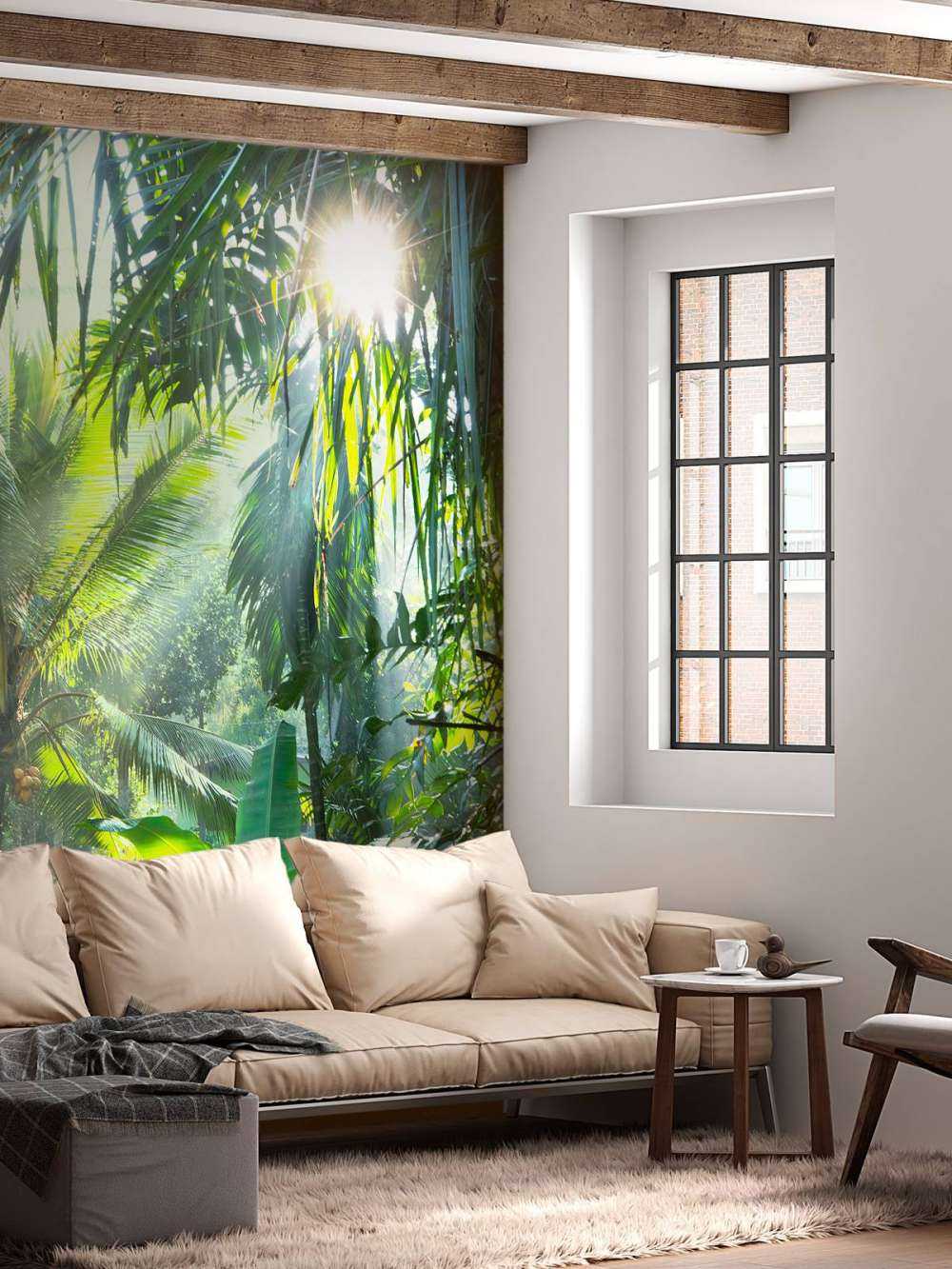 Dans la forêt tropicale