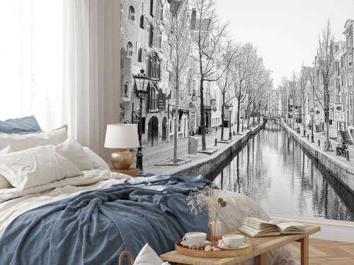 Amsterdam en noir et blanc