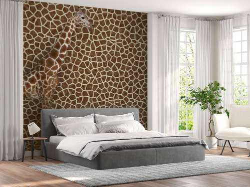 Girafe camouflée