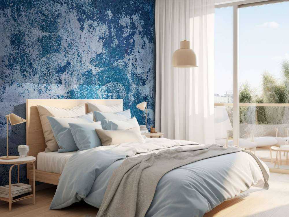 Peinture murale vieillie