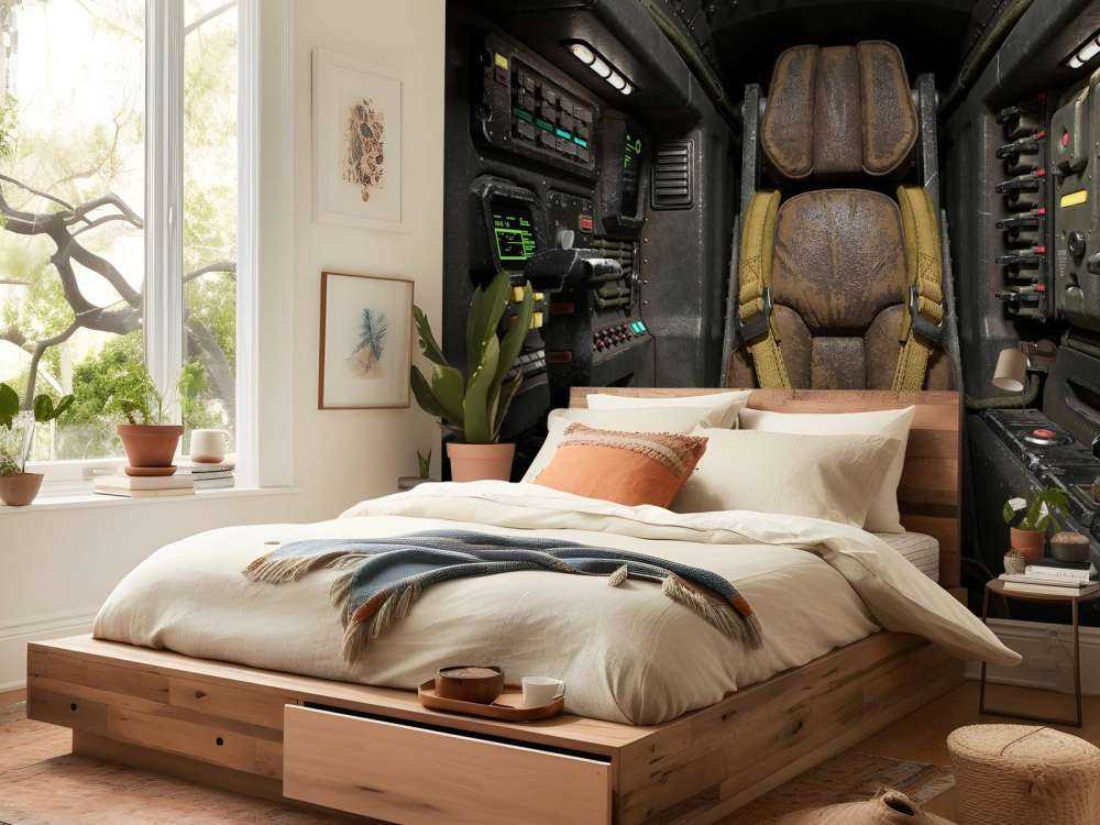Cockpit de vaisseau spatial