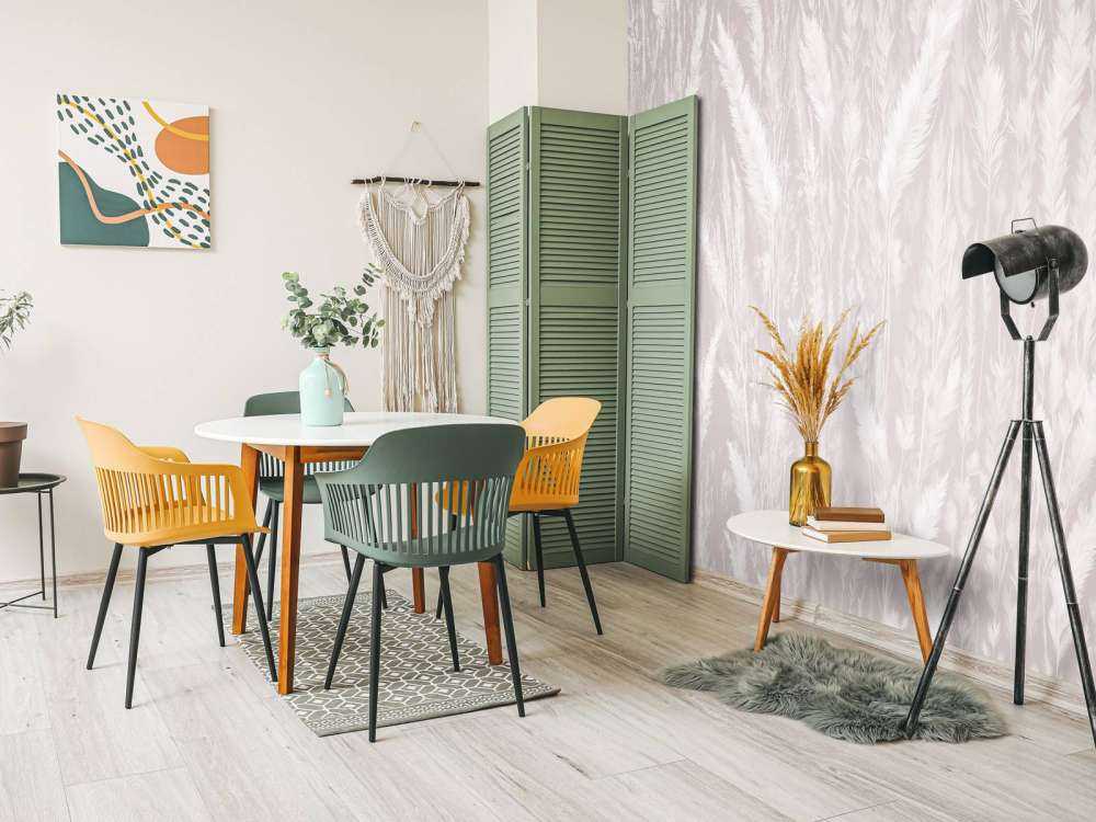 Mur de graminées de champ - taupe