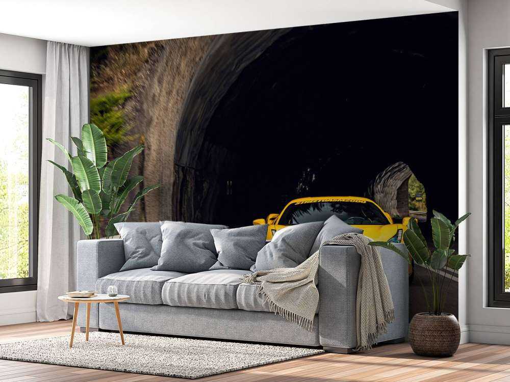 Ferrari 488 GTB sur route de montagne