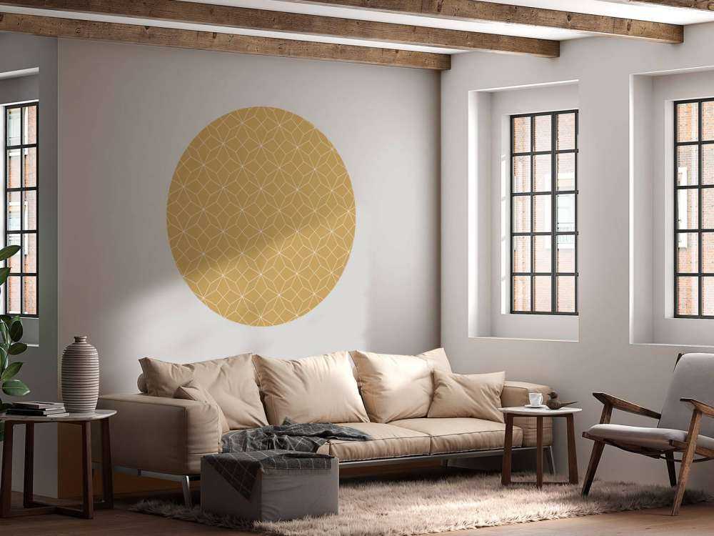 Motif Lignes abstraites, blanc